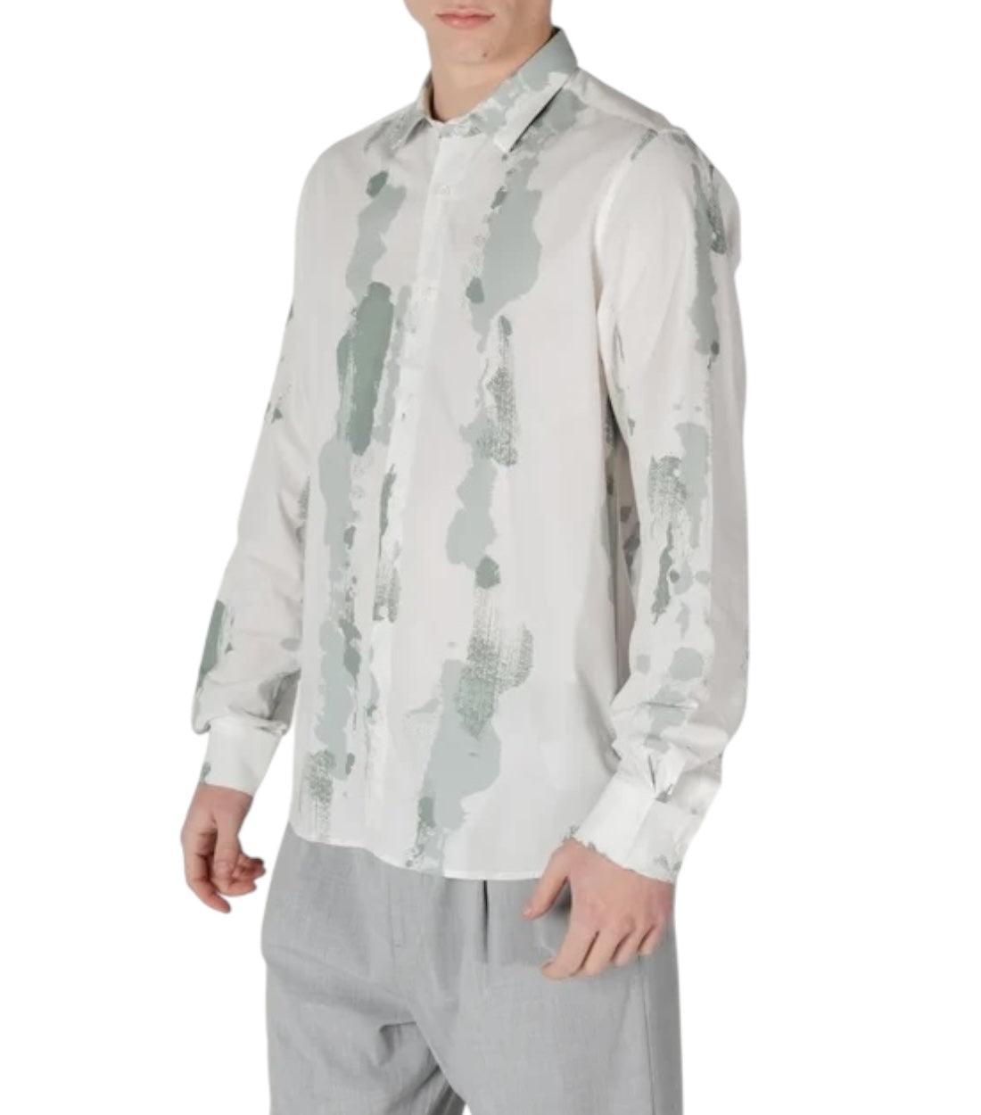 Antony Morato Wit Camicia Regular Fit Blouse