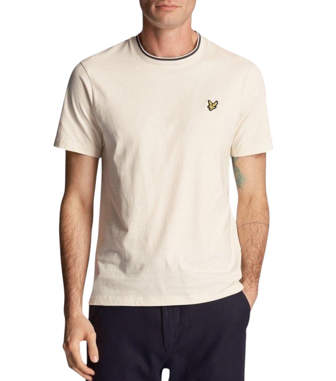 Lyle & Scott Beige Logo T-shirt