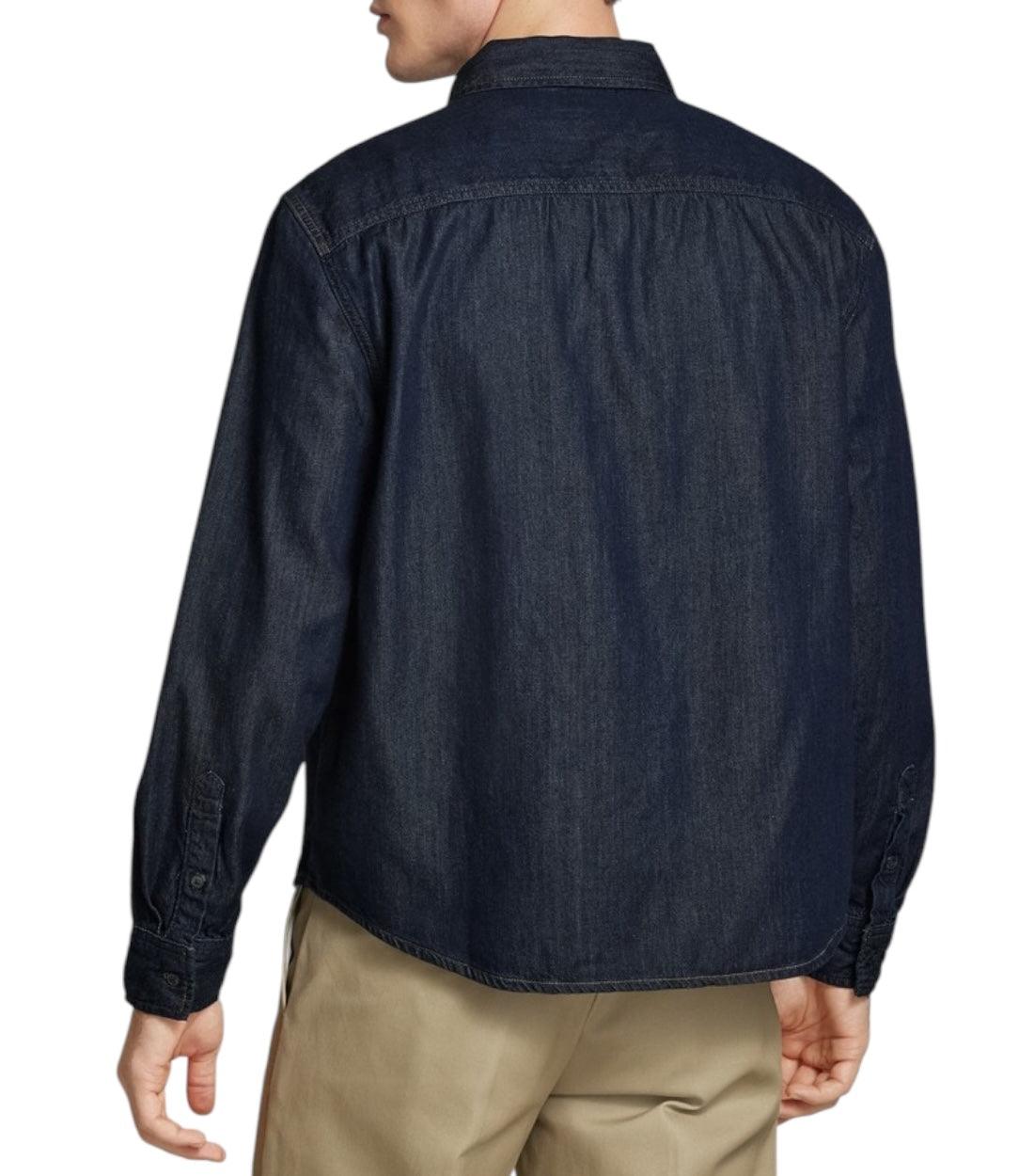 Calvin Klein Jeans Blauw Blouse Met Lange Mouwen