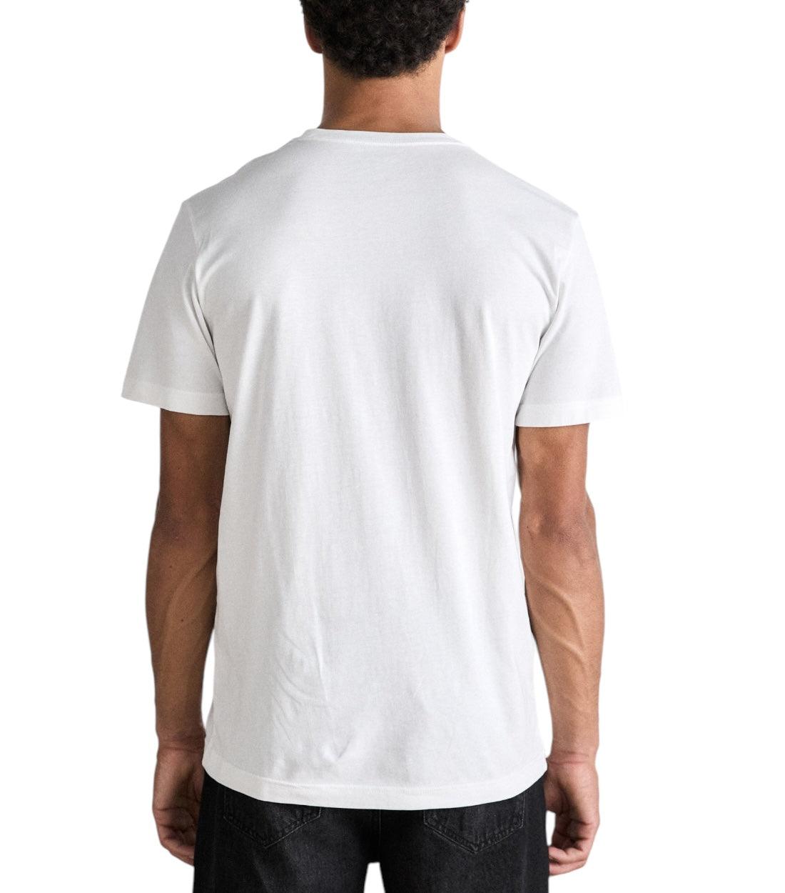 Calvin Klein Jeans Wit Minimal Logo T-shirt