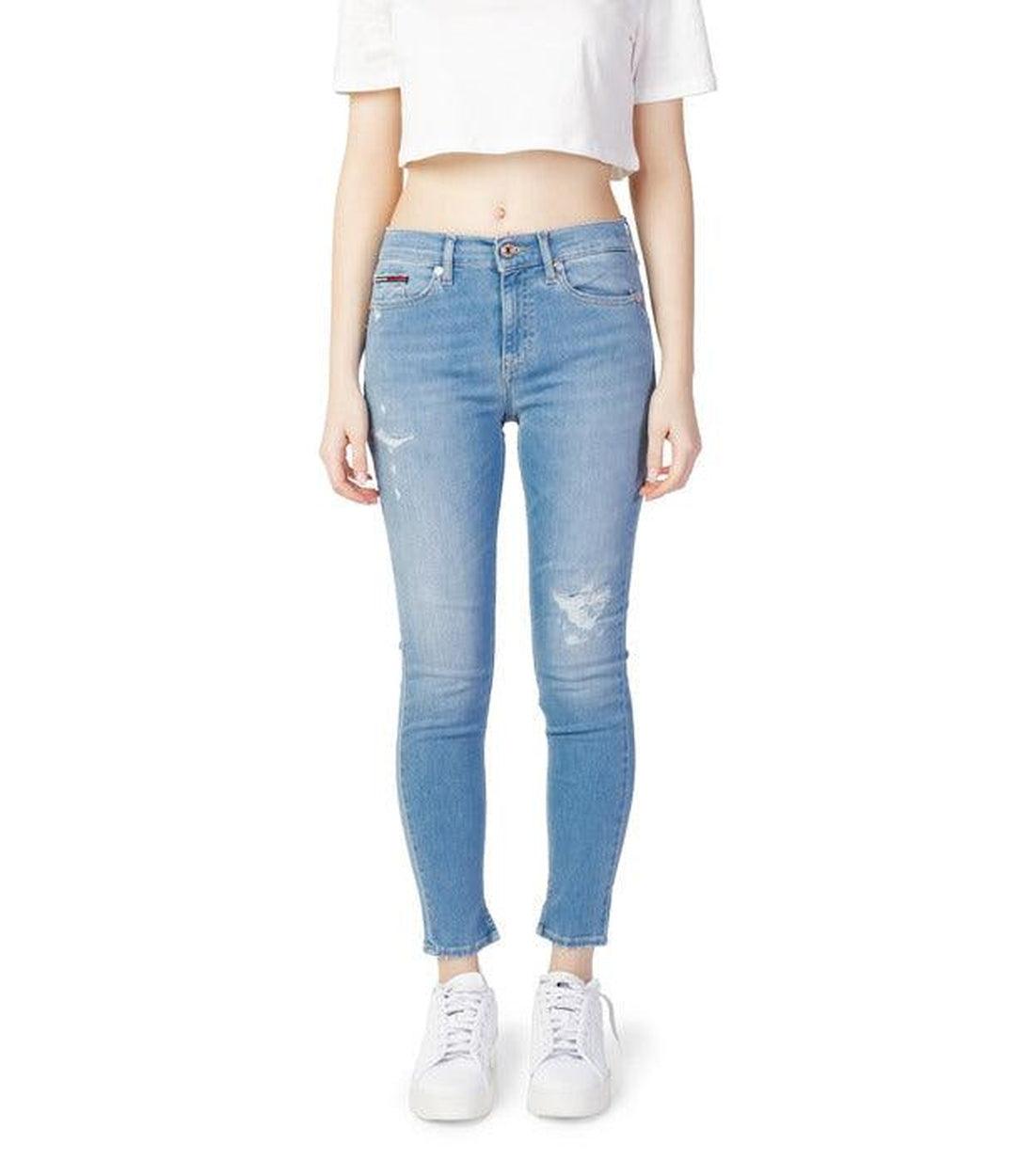 Tommy Hilfiger Jeans Blauw Skinny Jeans Dames