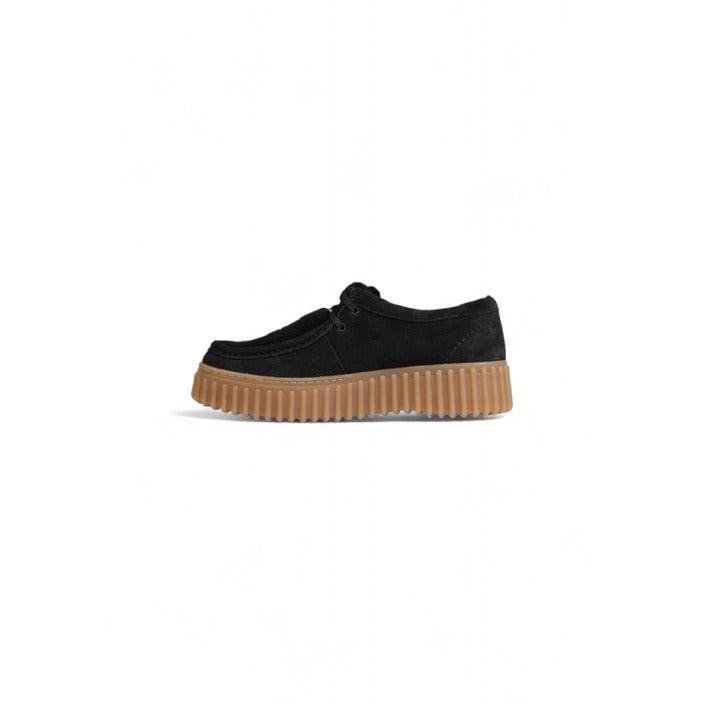 Clarks Zwart Streethill Veterschoenen