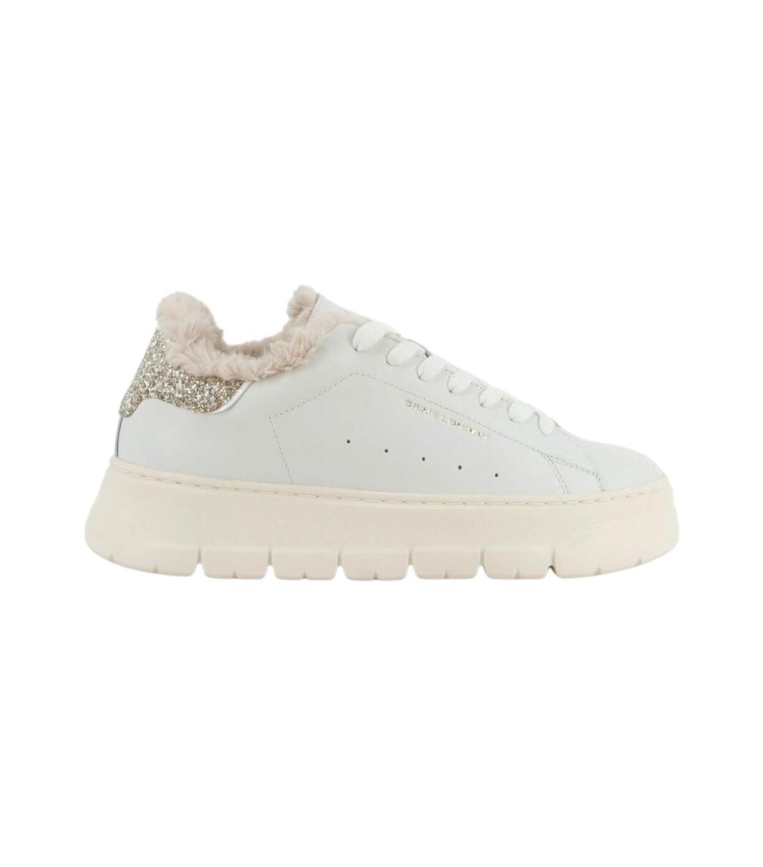 Crime London Wit Sneakers