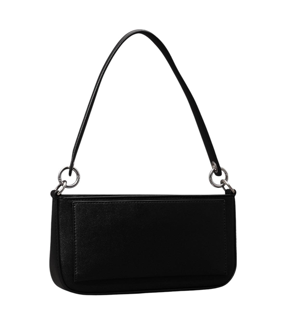 Calvin Klein Jeans Zwart Schoudertas Met Logo