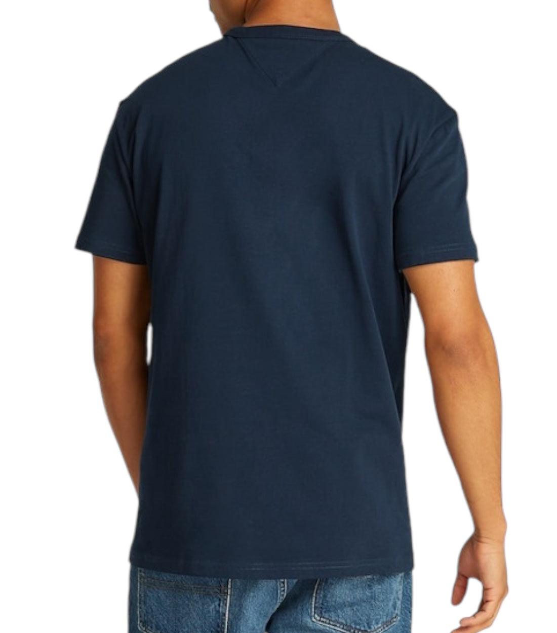 Tommy Hilfiger Jeans Donkerblauwe Logo T-shirt
