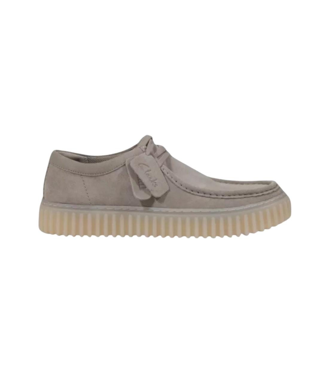 Clarks Heren Grijs Desert Lace Ups