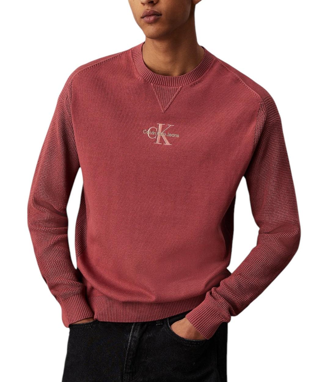 Calvin Klein Jeans Rood Sweatshirt Met Logo