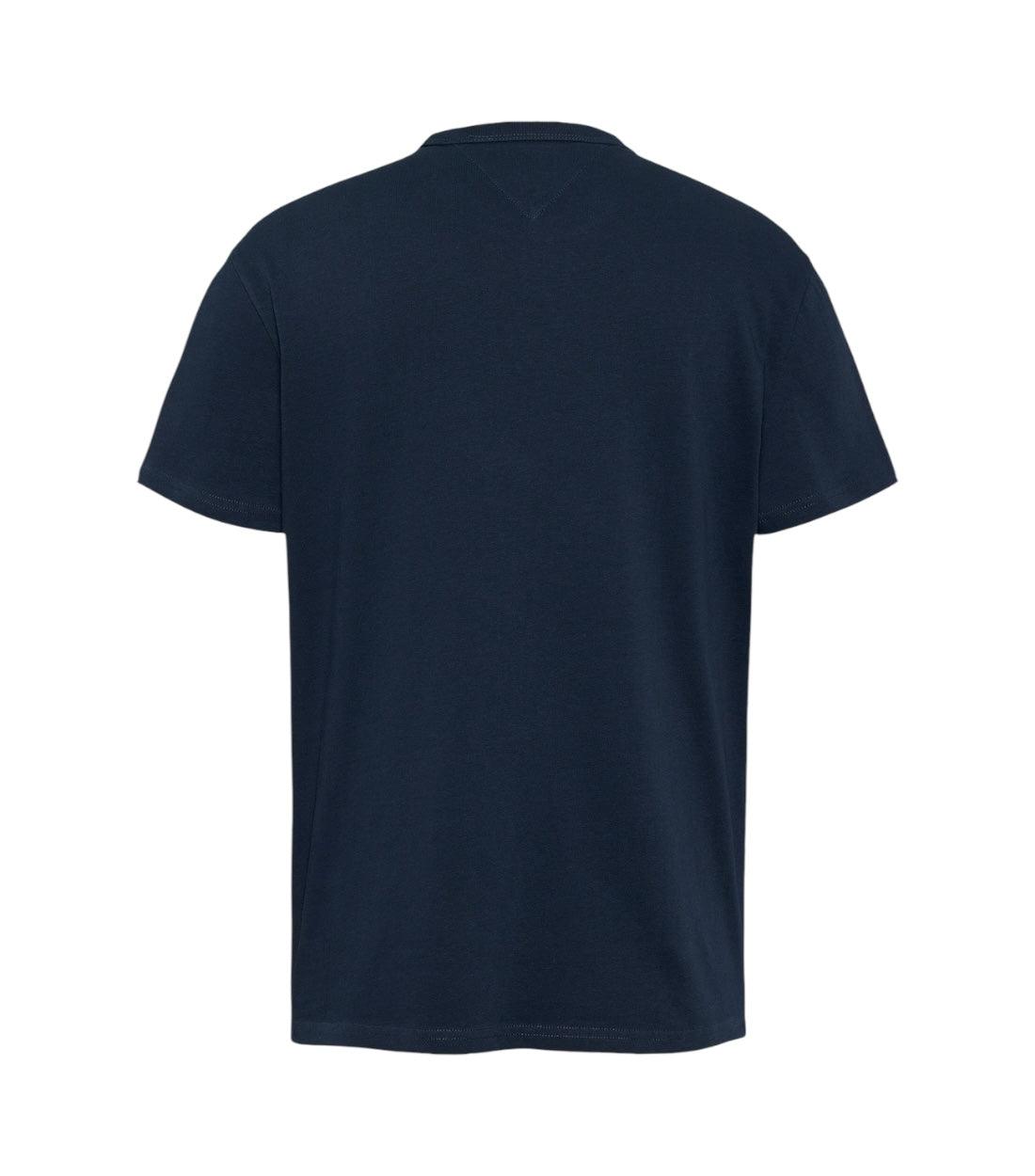 Tommy Hilfiger Jeans Donkerblauwe Logo T-shirt