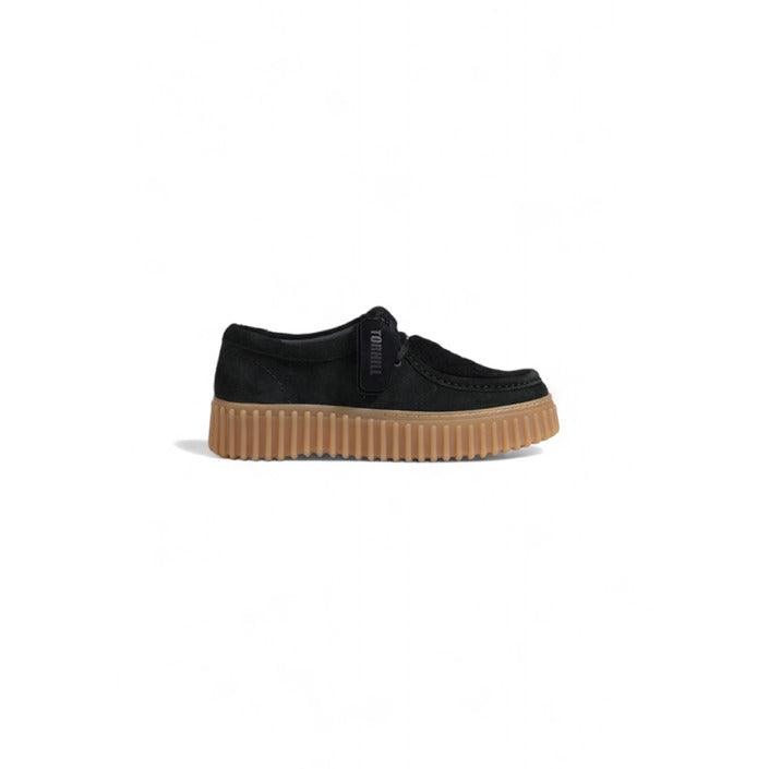 Clarks Zwart Streethill Veterschoenen