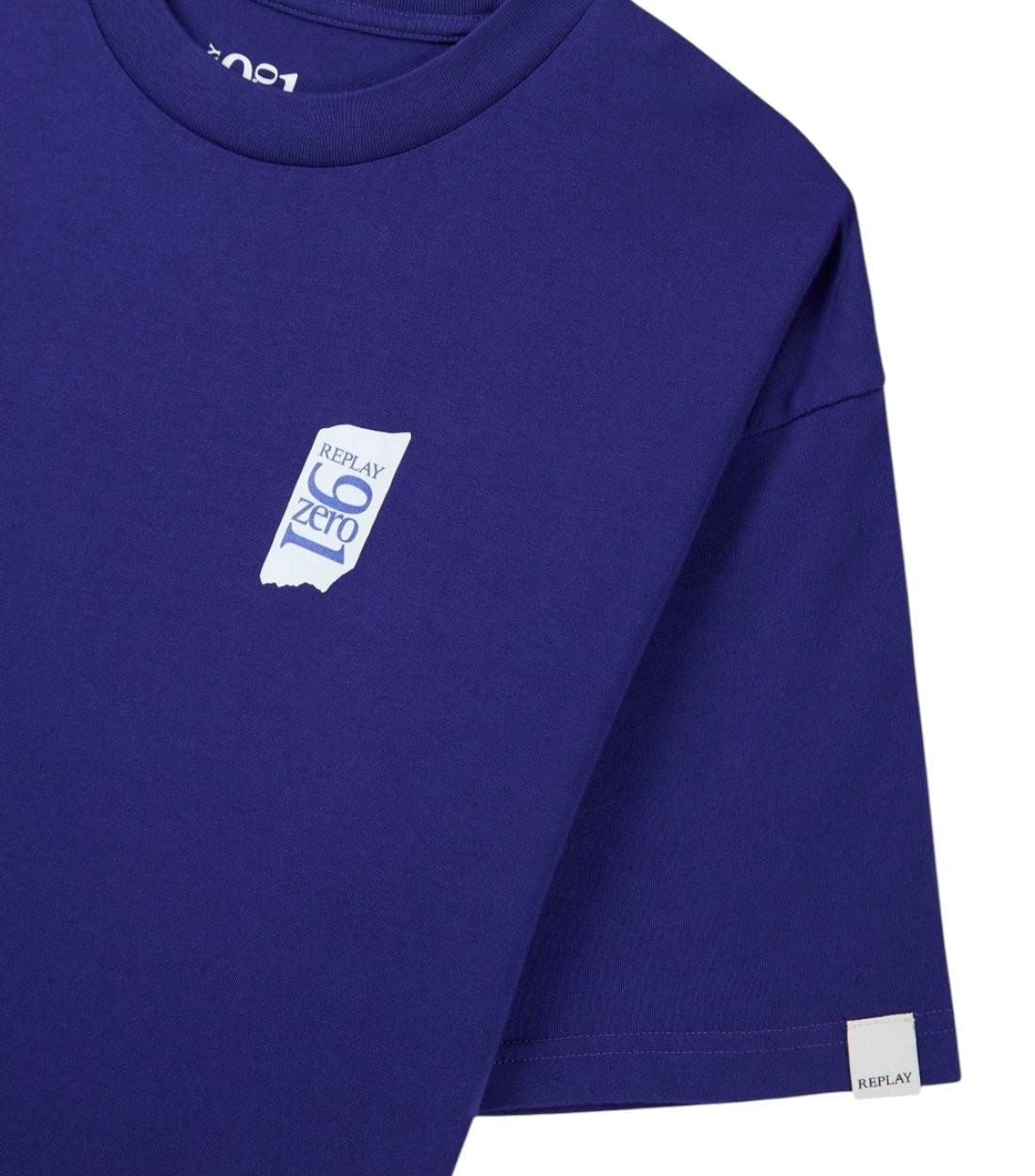 Replay Blauw 9ZERO1 T-Shirt