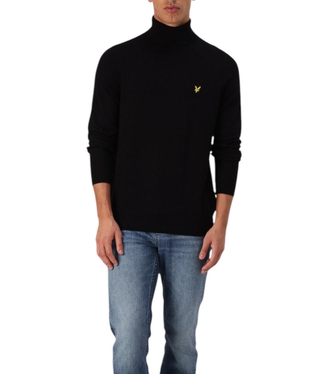 Lyle & Scott Zwarte Turtle Neck