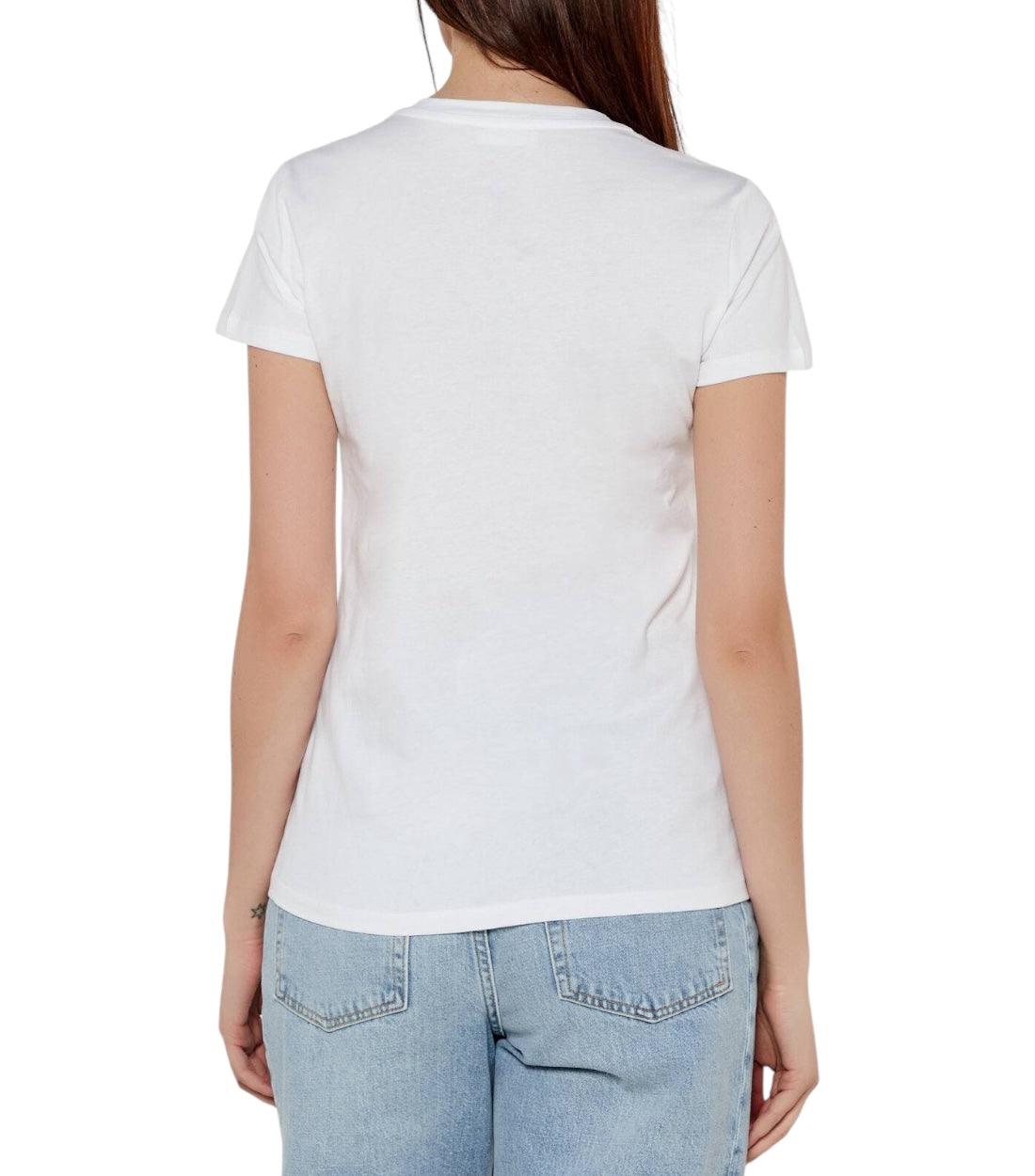 Liu Jo Wit T-shirt Met Logo Print