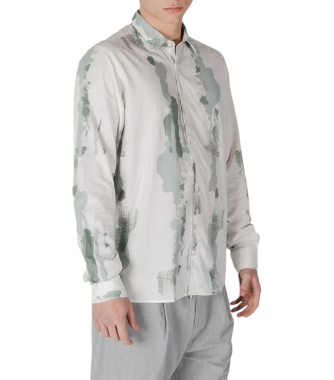 Antony Morato Wit Camicia Regular Fit Blouse