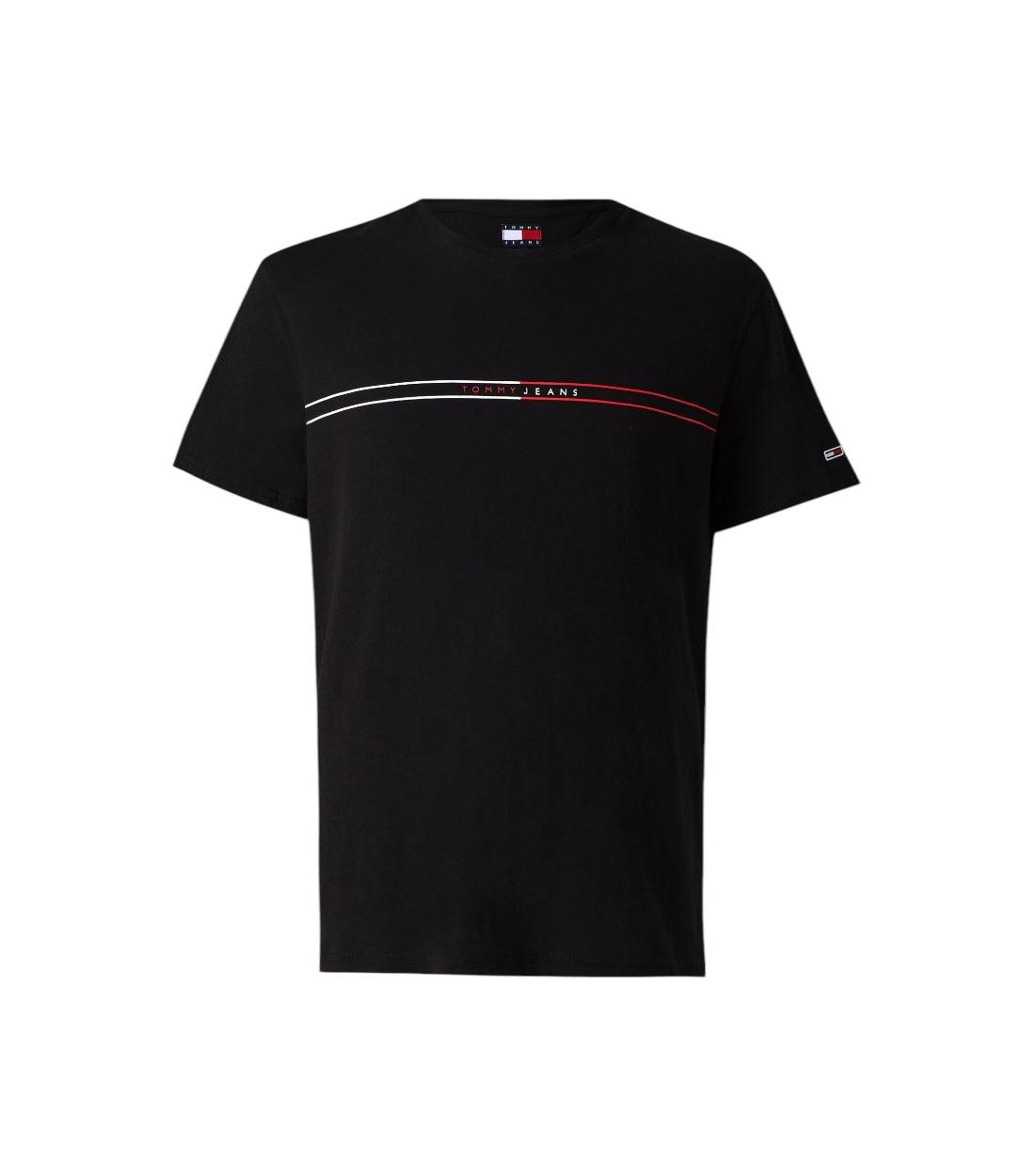 Tommy Hilfiger Jeans Zwarte Graphic T-shirt