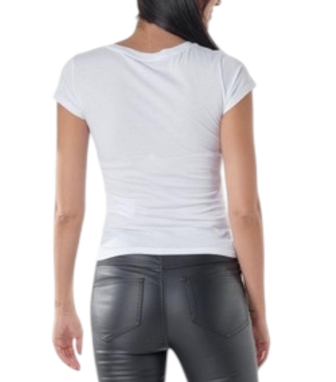 Armani Exchange Wit T-shirt Met Logo