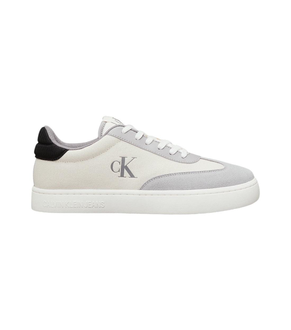 Calvin Klein Jeans Wit Canvas Sneakers