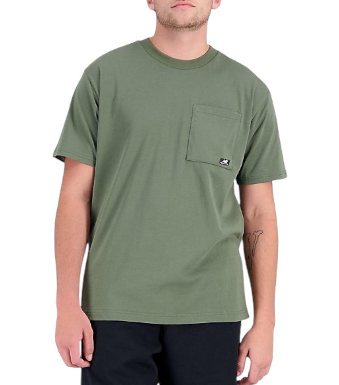 New Balance Groen Essentials Reimagined T-Shirt