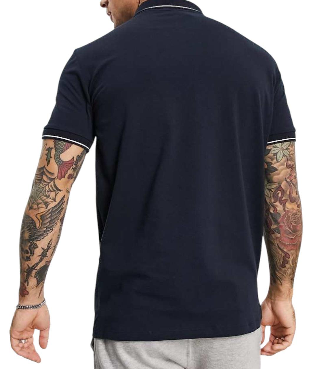 Armani Exchange Donkerblauw Polo Top Met Logo
