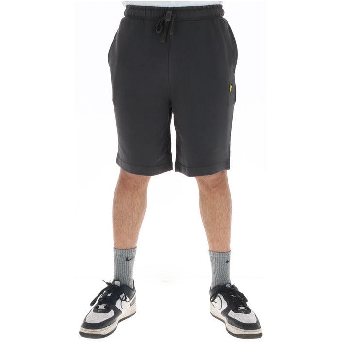 Lyle & Scott Grijs Short Met Logo