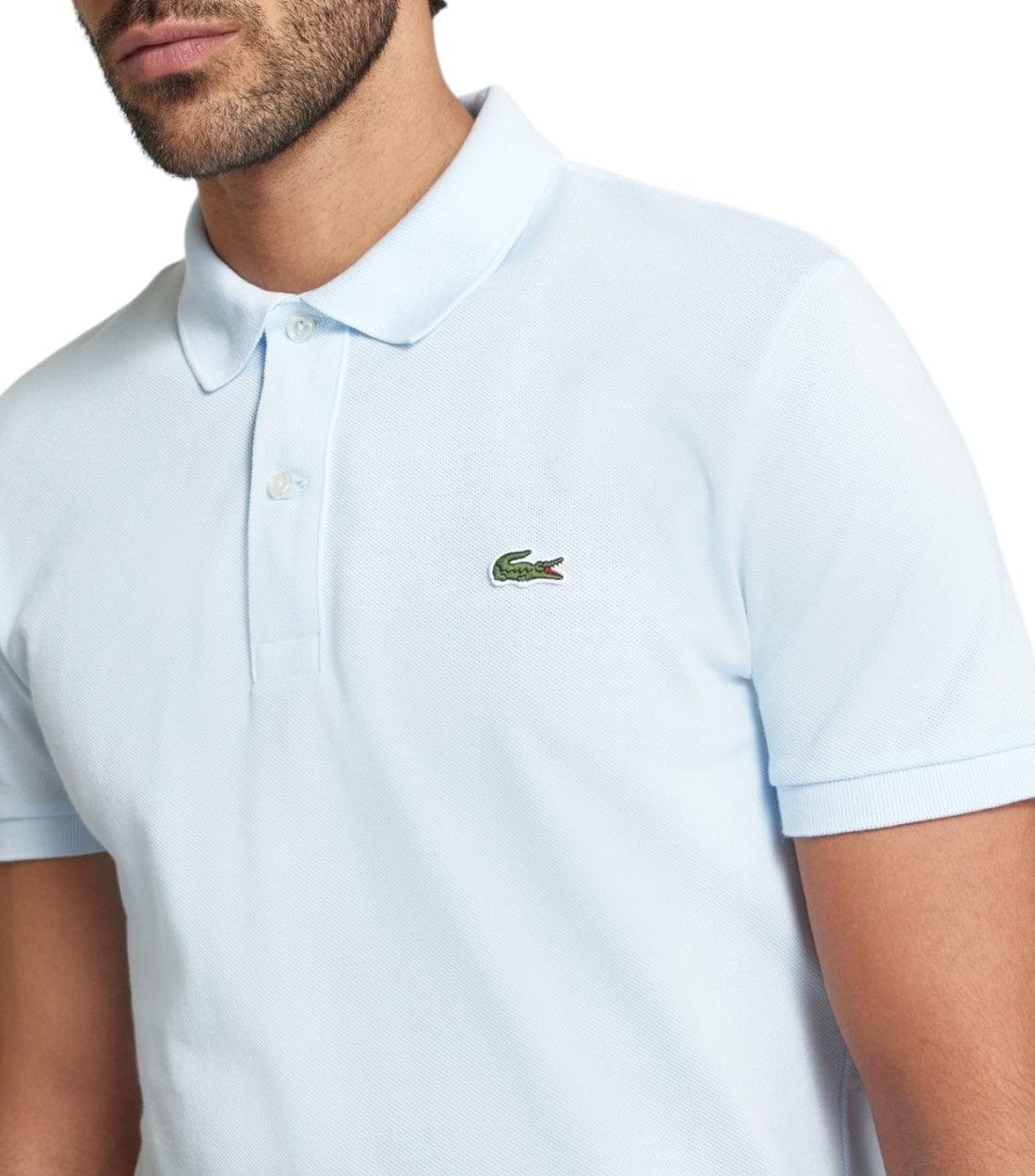 Lacoste Blauw Slim fit Polo Met Labelpatch