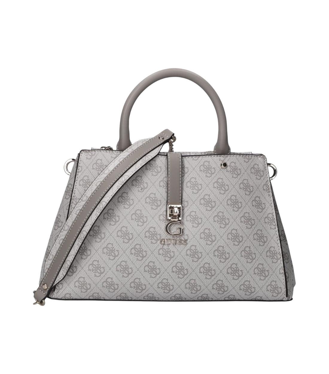 Guess Grijs Zamira Luxury Satchel Tas