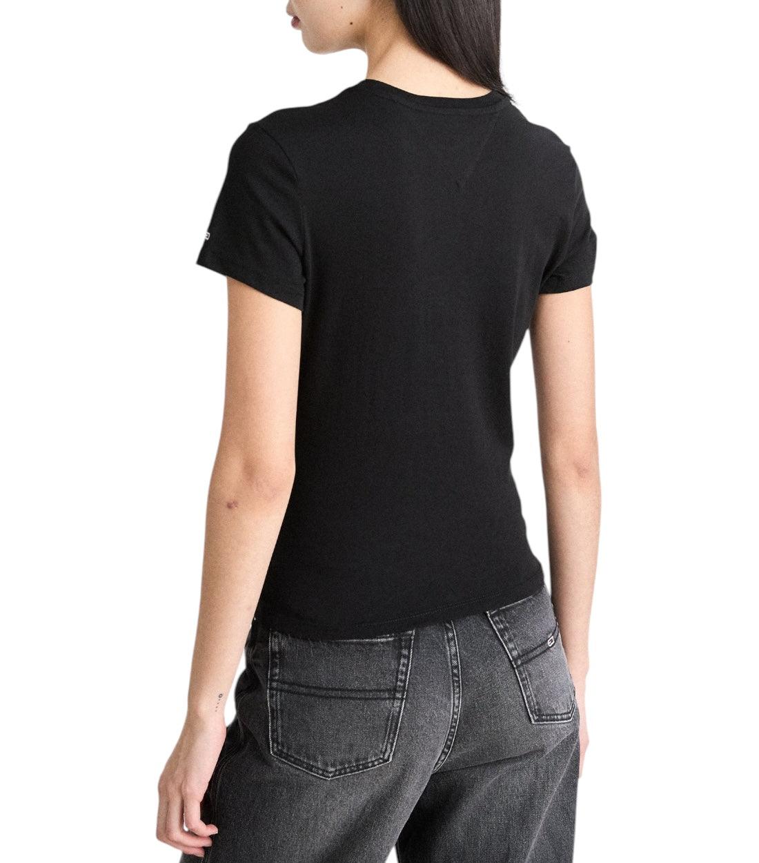 Tommy Hilfiger Jeans Zwarte Essential T-shirt