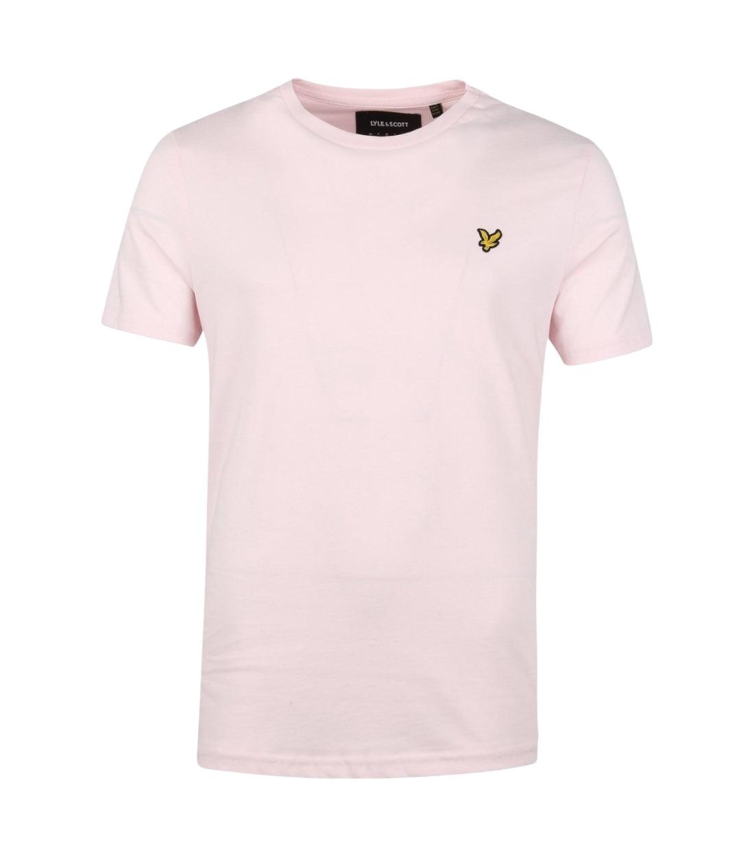 Lyle & Scott Roze T-shirt Met Logo