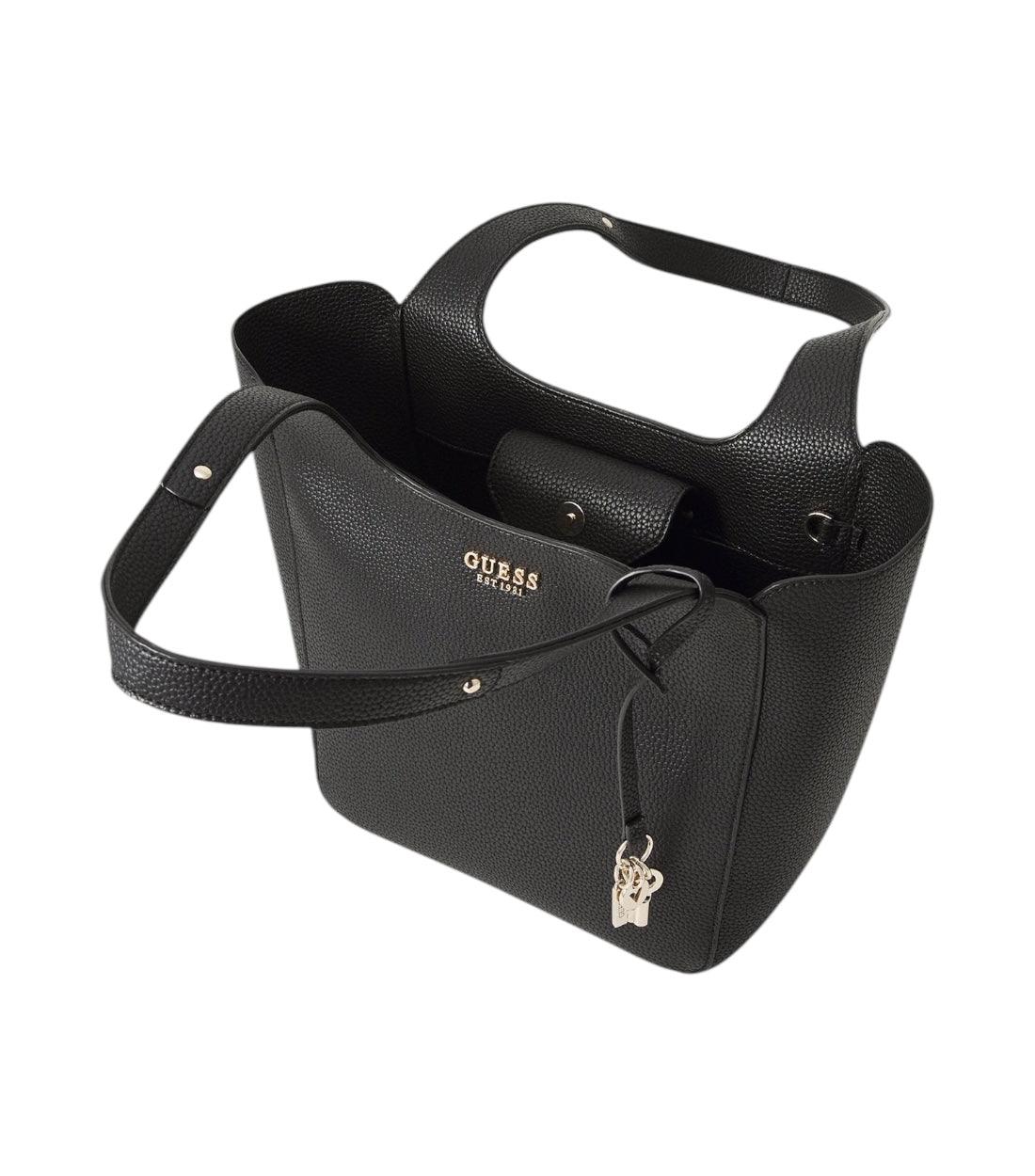 Guess Zwart Tas Helina Tote Set Handtas