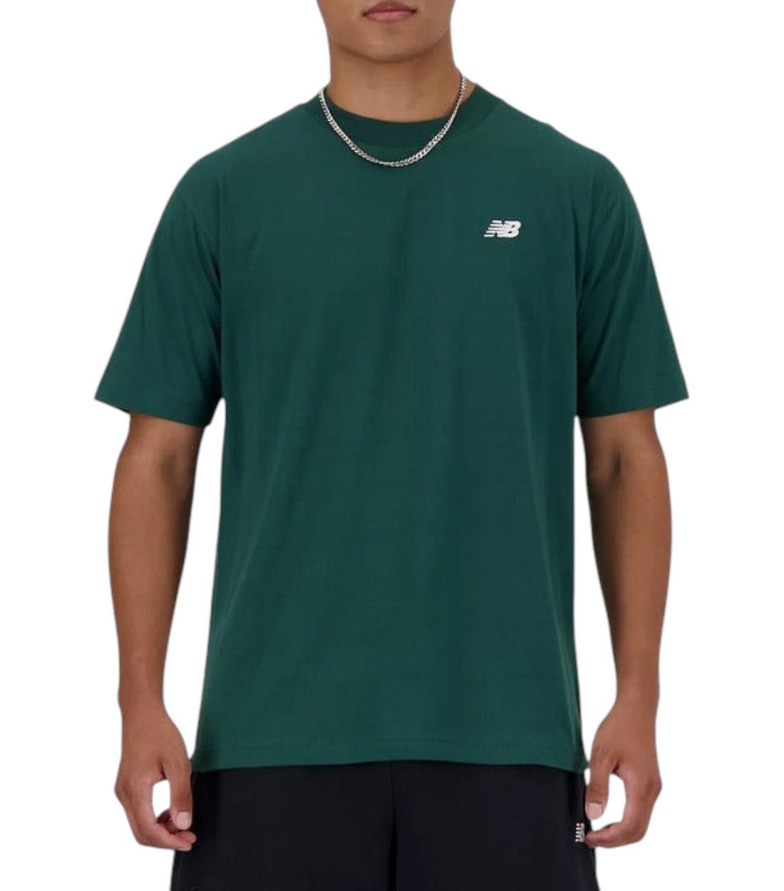 New Balance Groen Athletics Katoenen T-Shirt