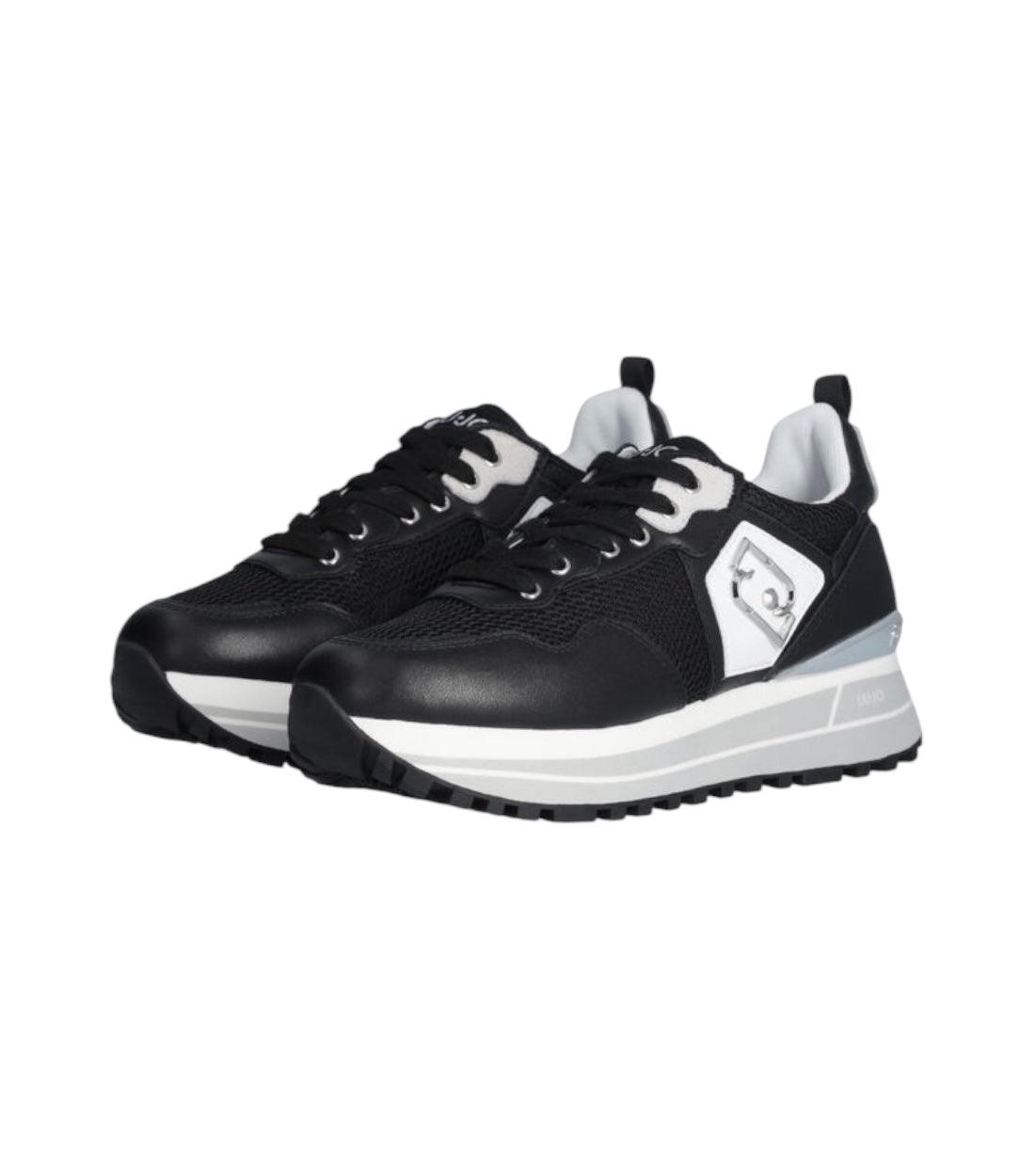 Liu Jo Zwart Mesh Sneakers