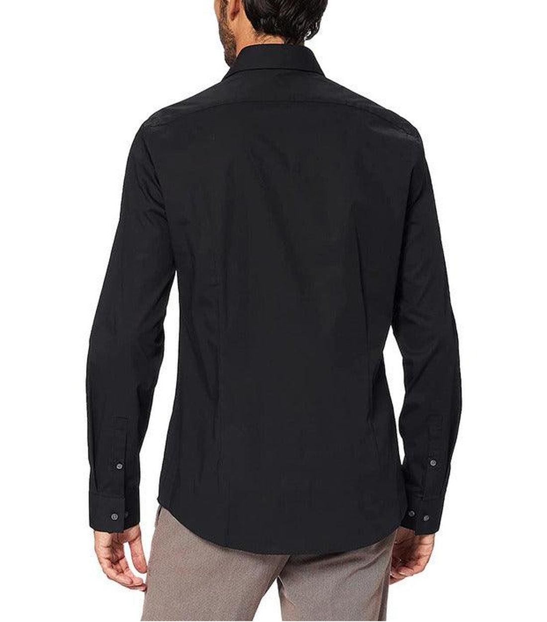Calvin Klein Jeans Zwart Slim Fit Overhemd