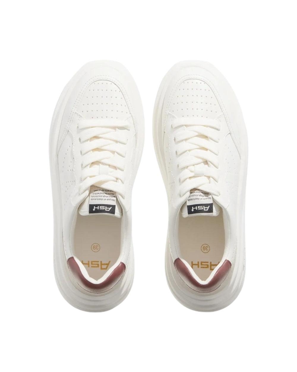 Ash IMPULS BIS Wit Leren Dames Sneakers