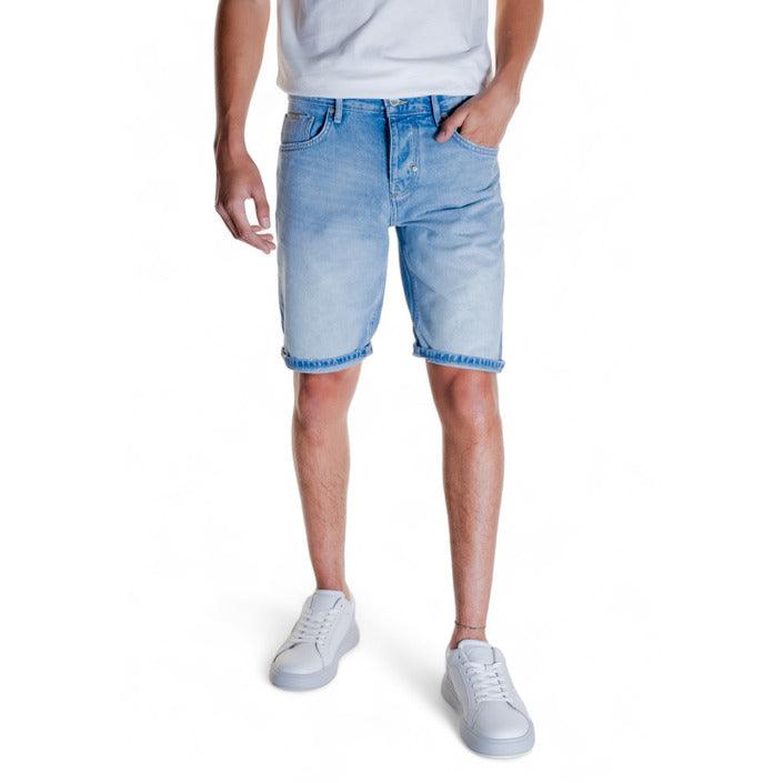 Antony Morato Blauw Denim Short