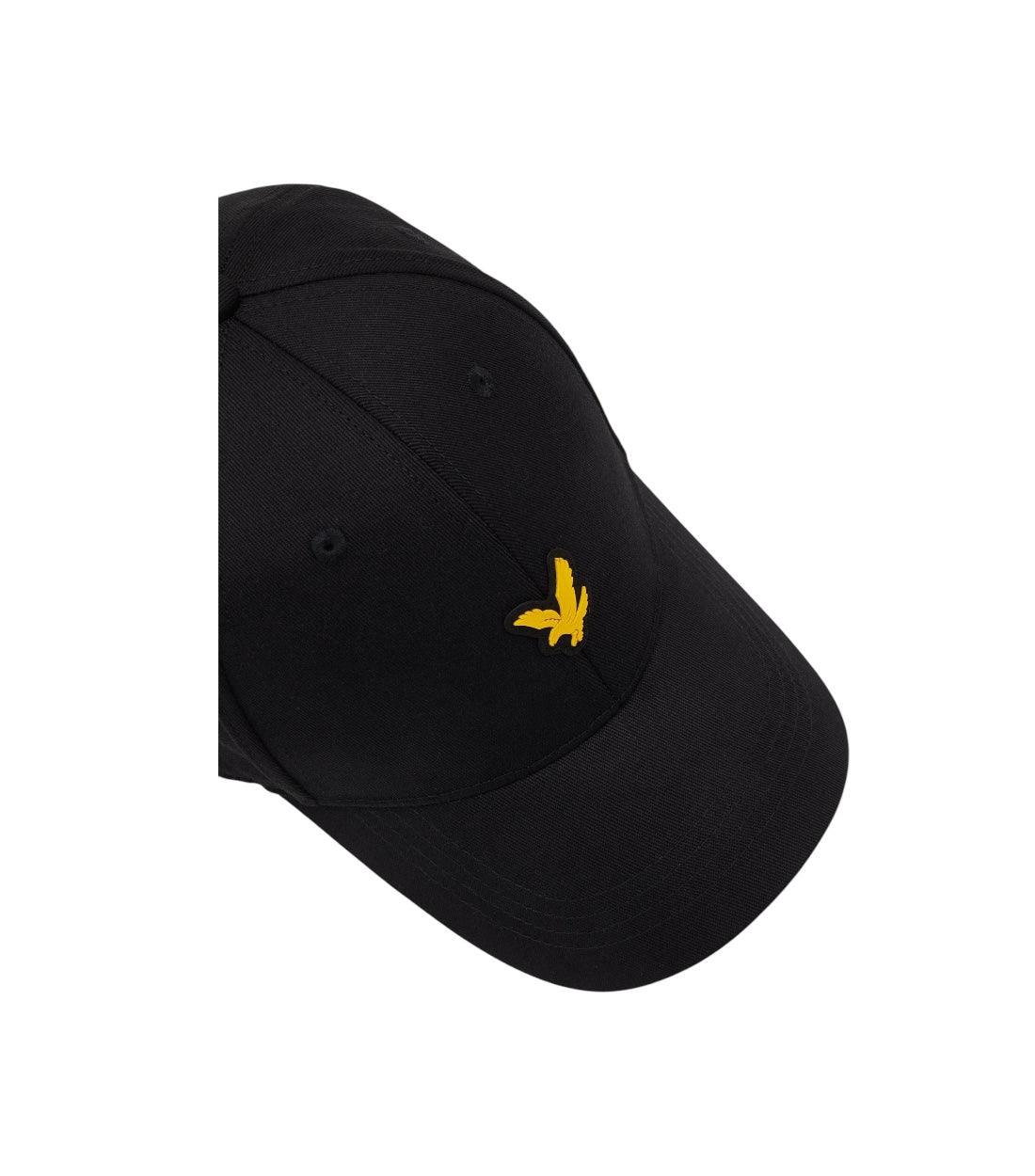 Lyle & Scott Zwart Pet Met Logo