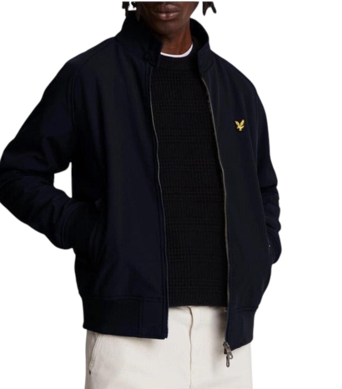 Lyle & Scott Donkerblauw Jack Met Logo