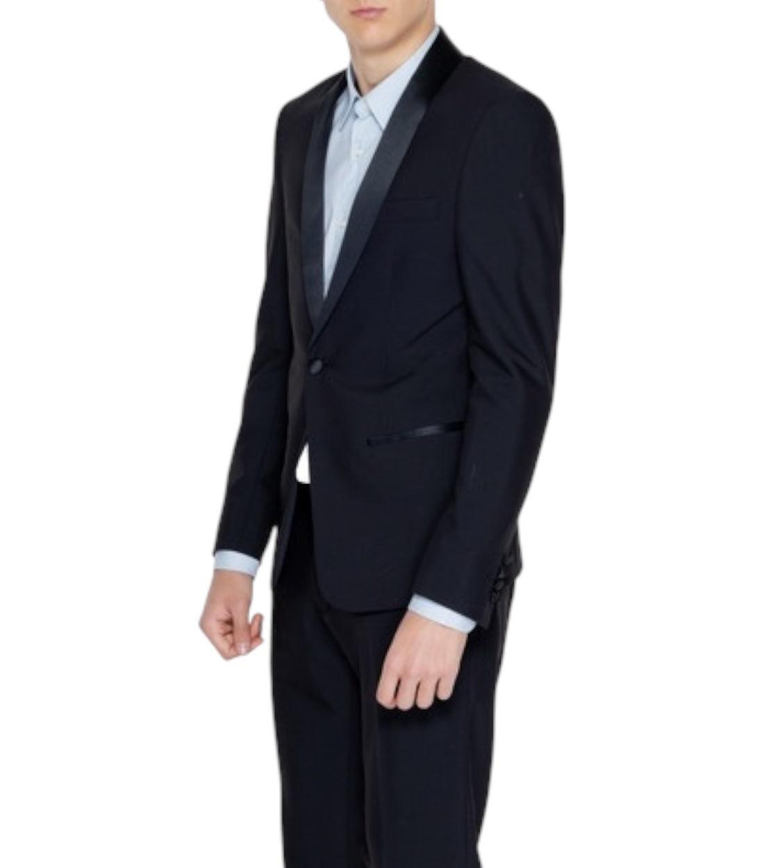 Antony Morato Zwart Blazer Met Details