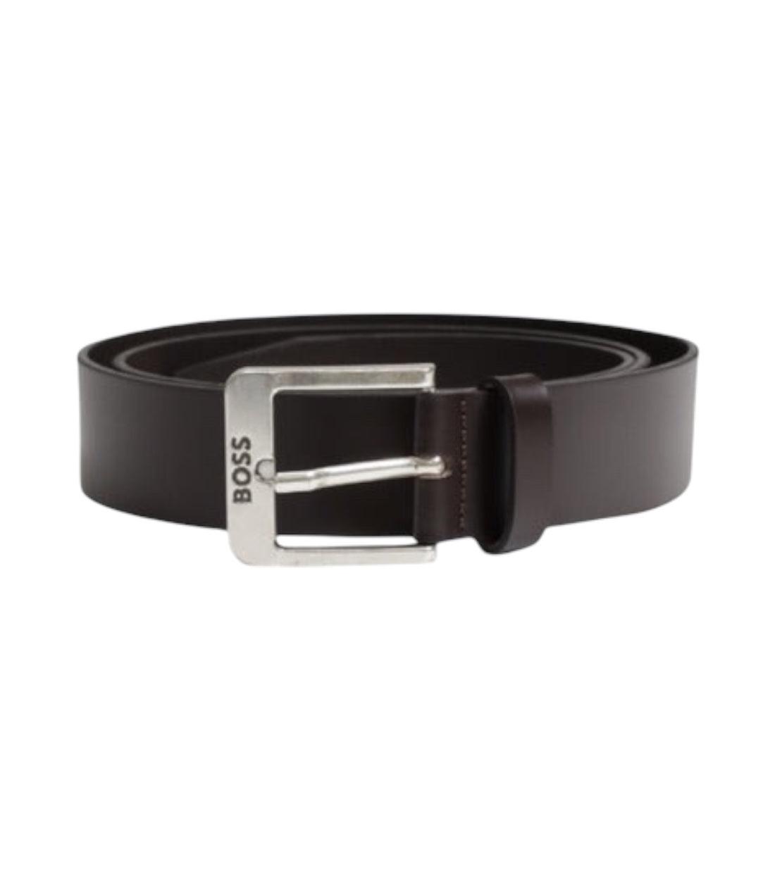 Boss Bruin Leren Riem