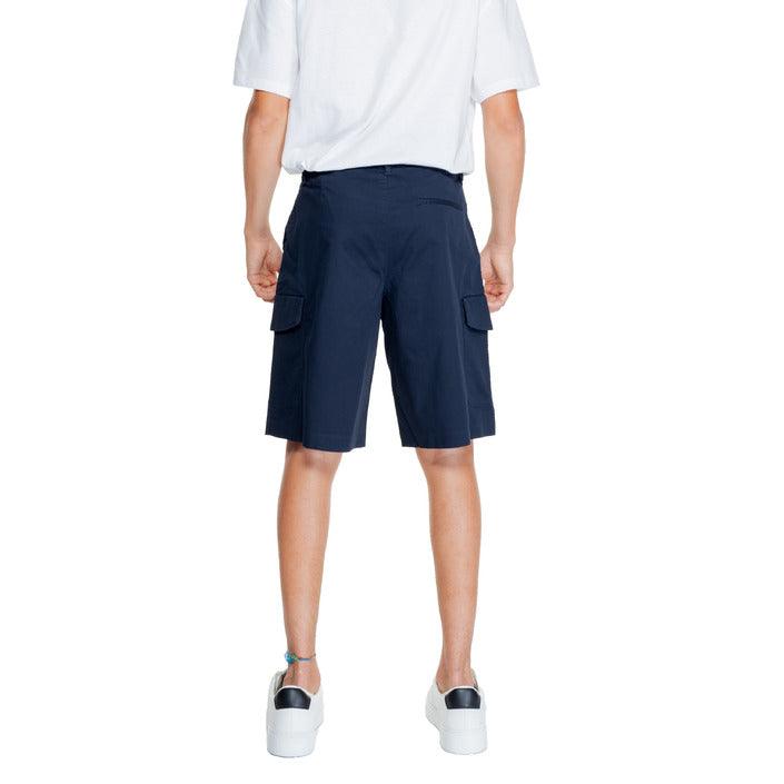 Armani Exchange Blauw Korte Broek
