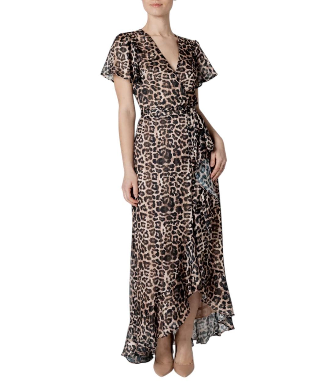 Guess Bruin Leopard Print Jurk