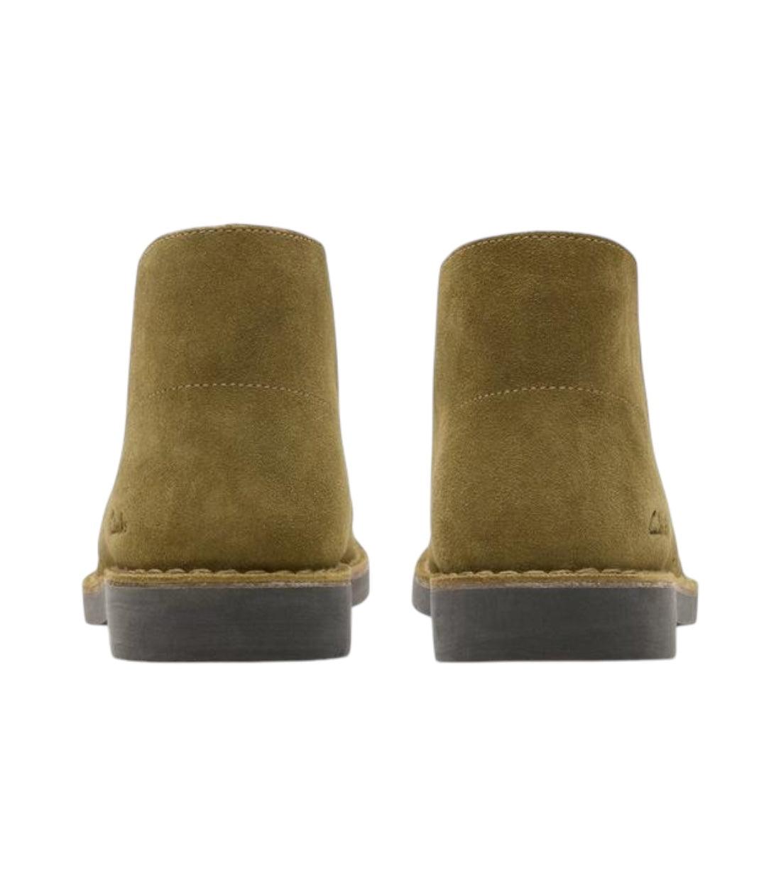 Clarks Herren Groen Suède Boots