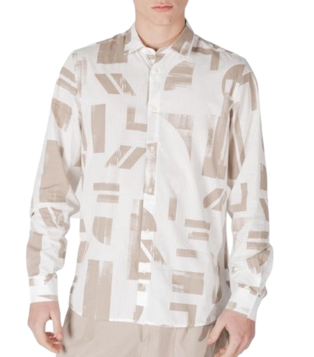 Antony Morato Wit Slim Fit Blouse