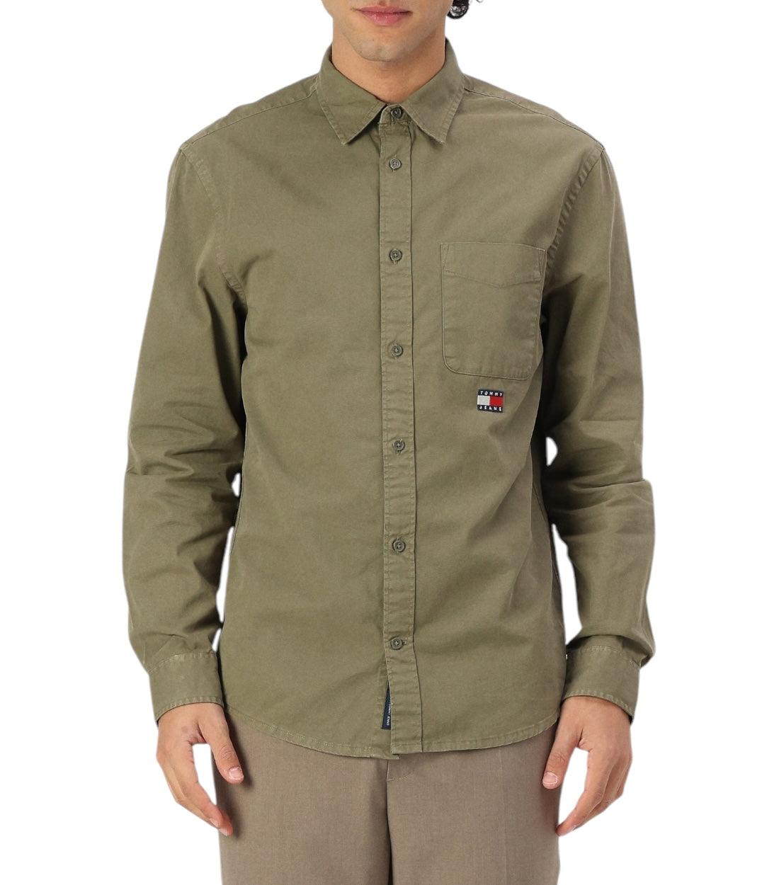 Tommy Hilfiger Jeans Groene Overhemd