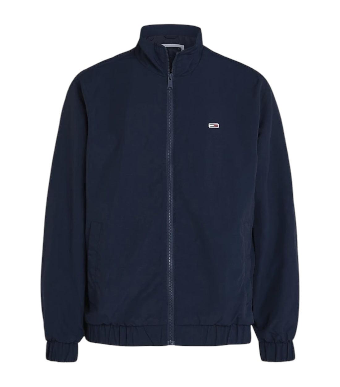 Tommy Hilfiger Jeans Blauw Essential Relaxed Windbreaker Jas