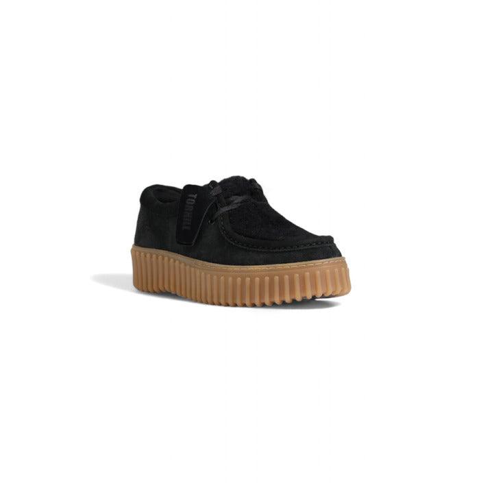 Clarks Zwart Streethill Veterschoenen