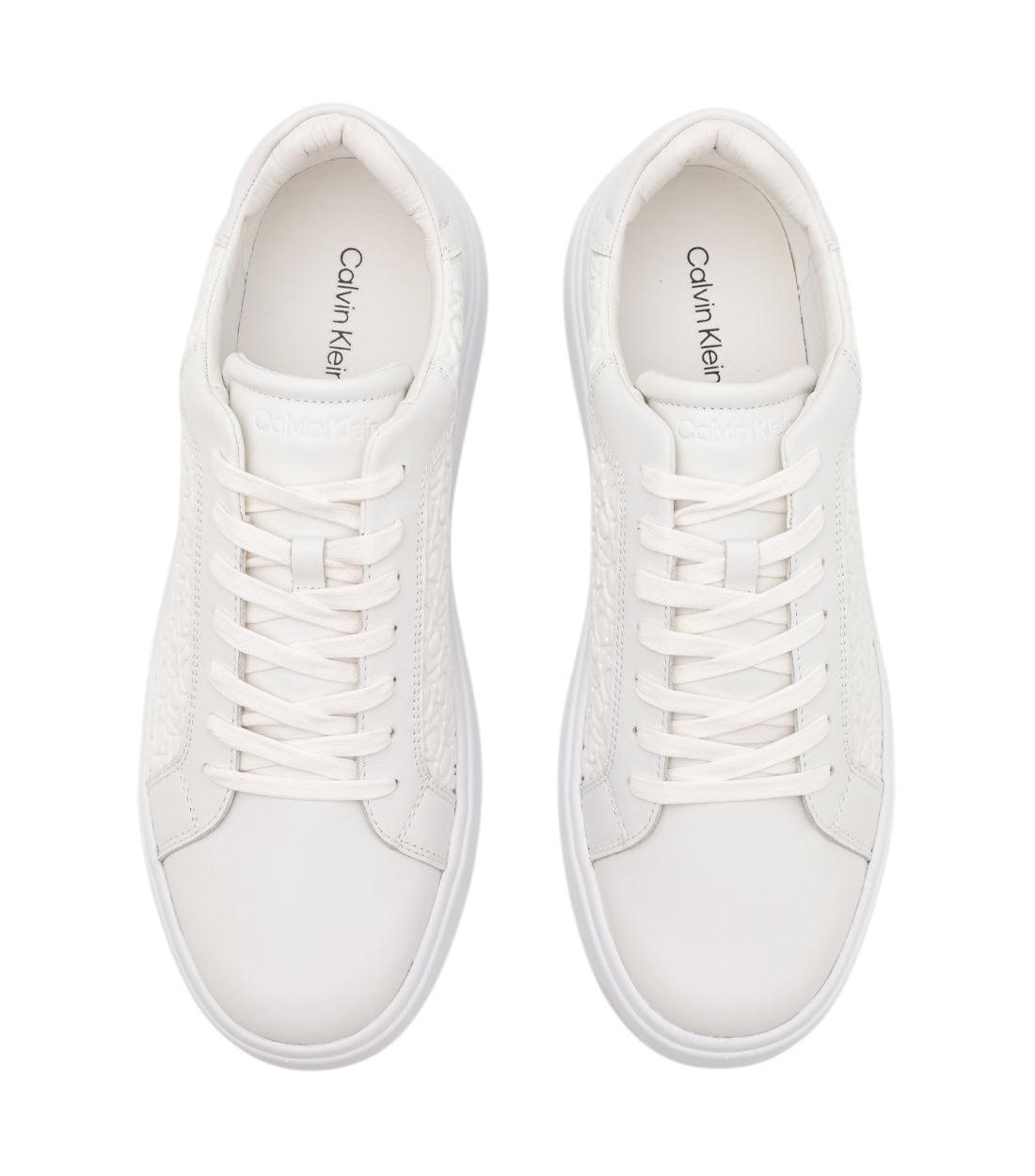 Calvin Klein Wit Sneakers Met Logoprint