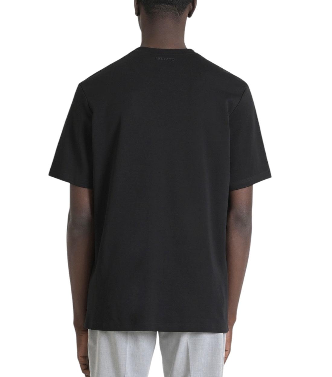 Antony Morato Zwart T-shirt Met Vakken