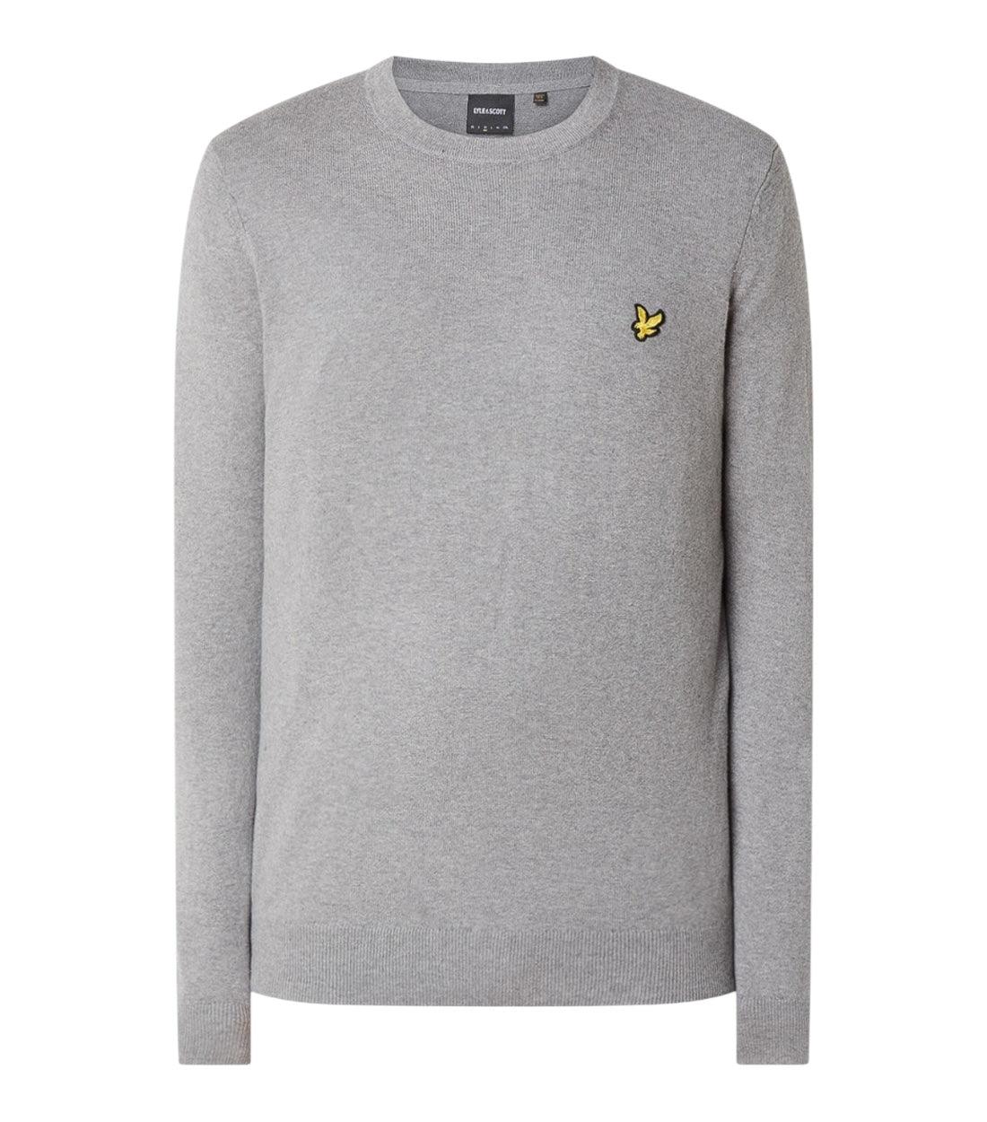 Lyle & Scott Grijze Crew Neck