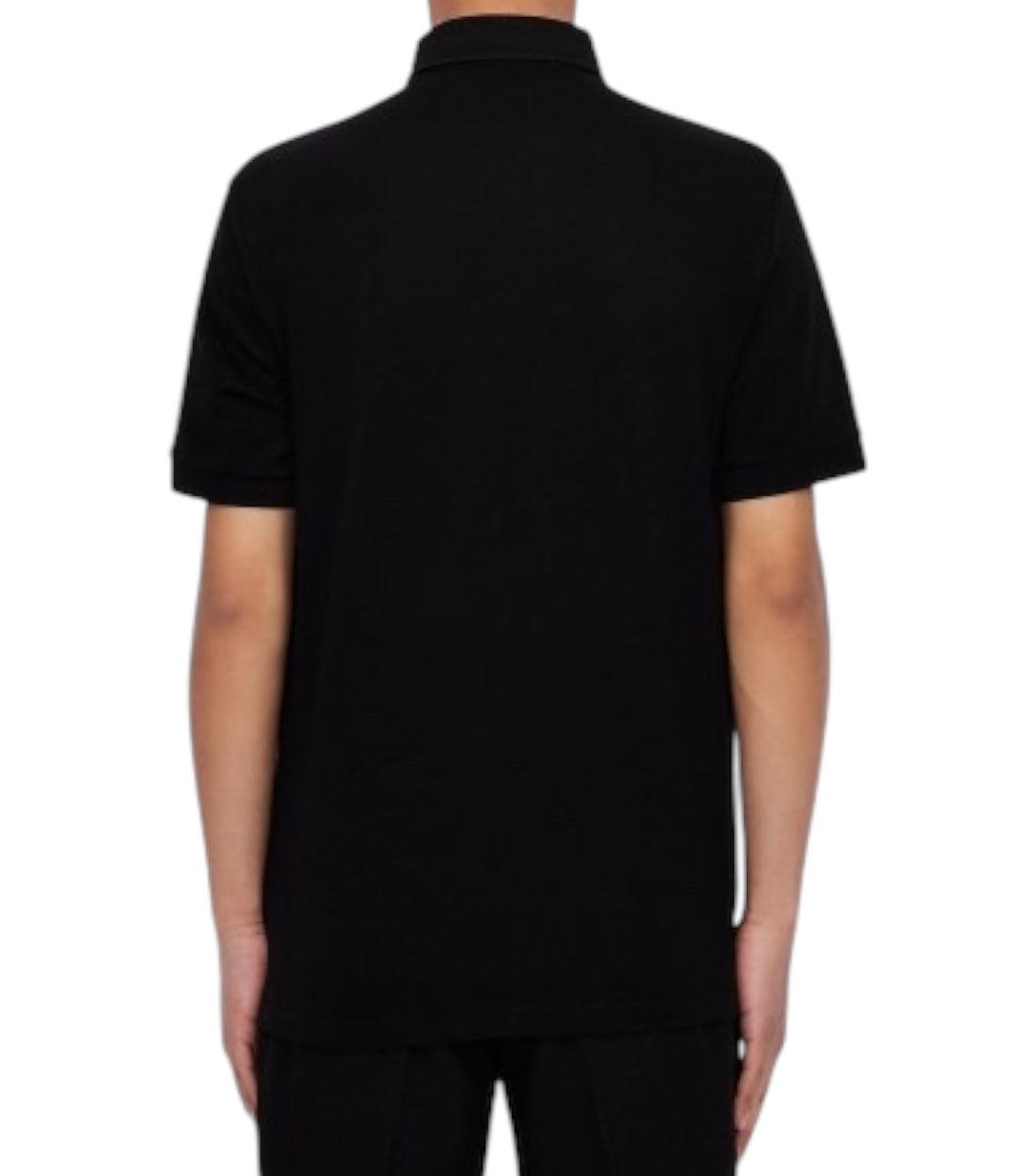 Armani Exchange Zwart Polo Top Met Logo