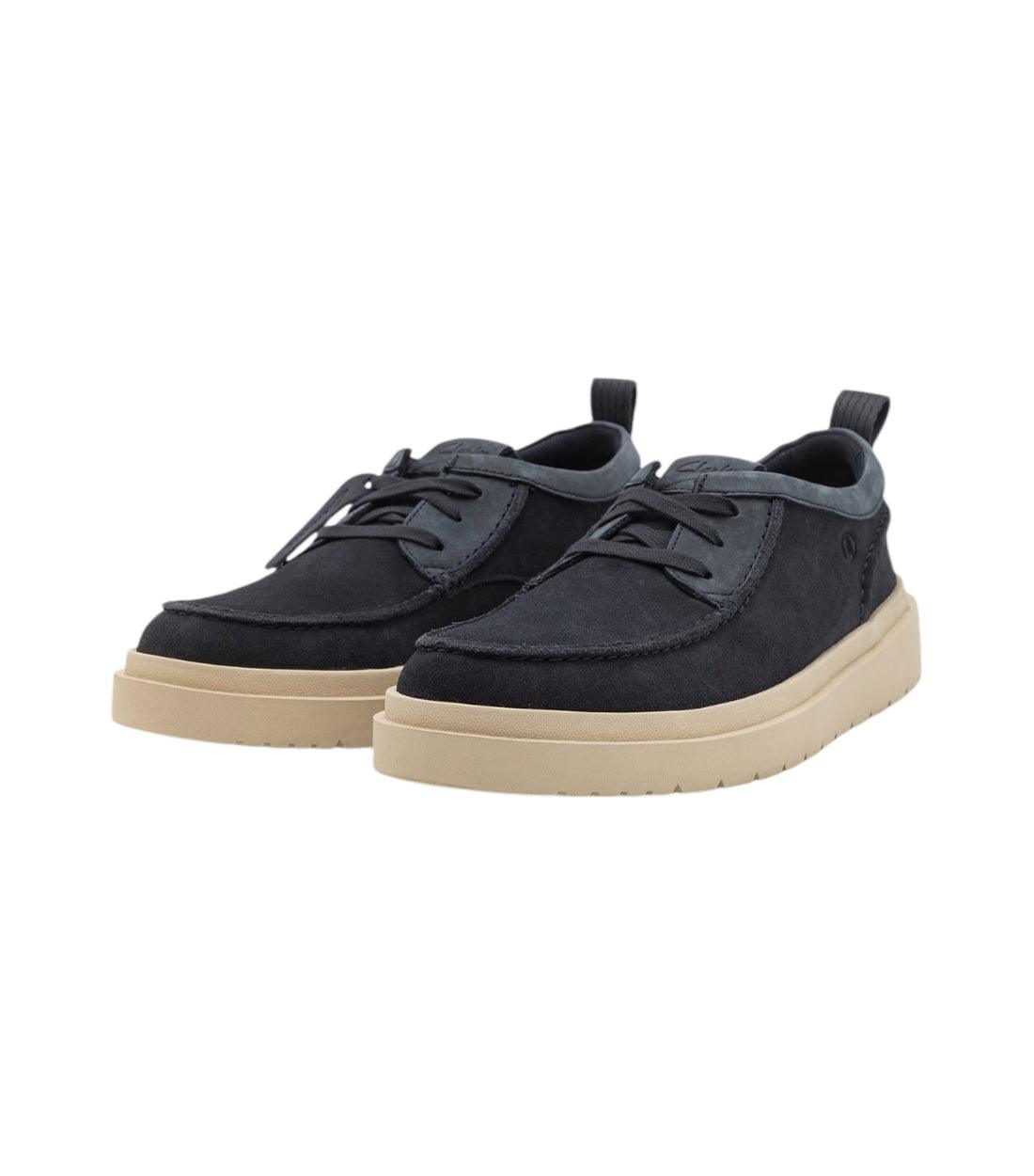 Clarks Heren Donkerblauw Sneakers
