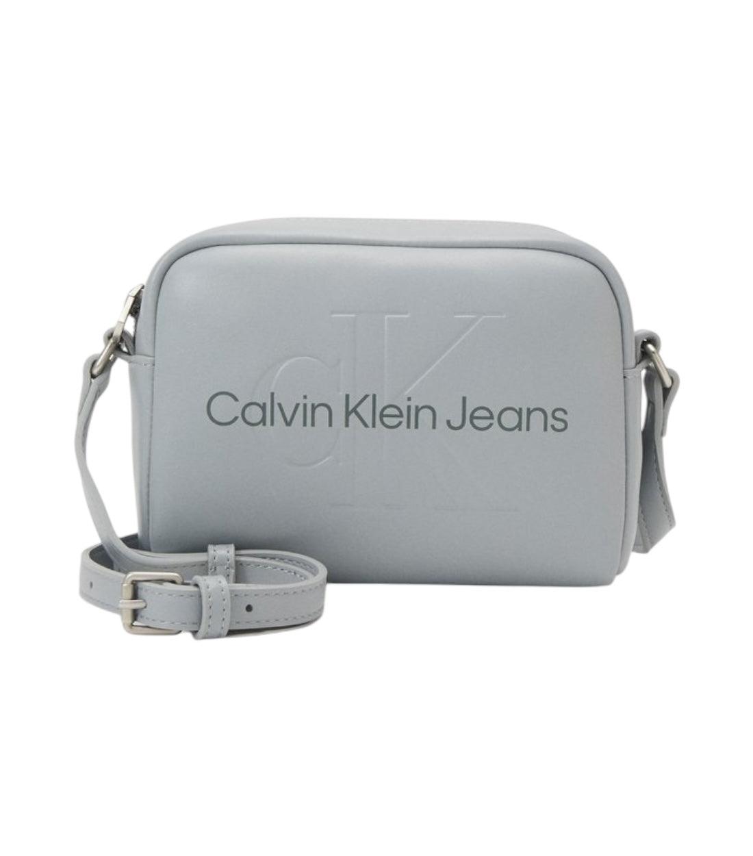 Calvin Klein Jeans Grijs Sculpted Camera Mono Schoudertas